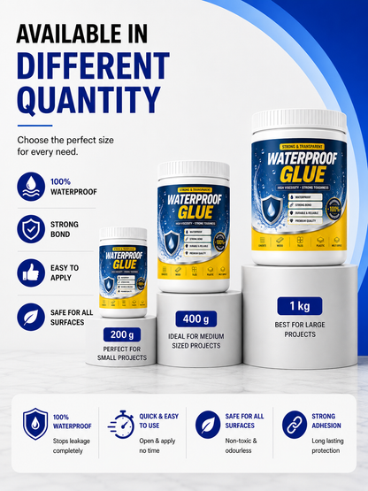 Devorashop® ClearSeal™ Waterproof Glue